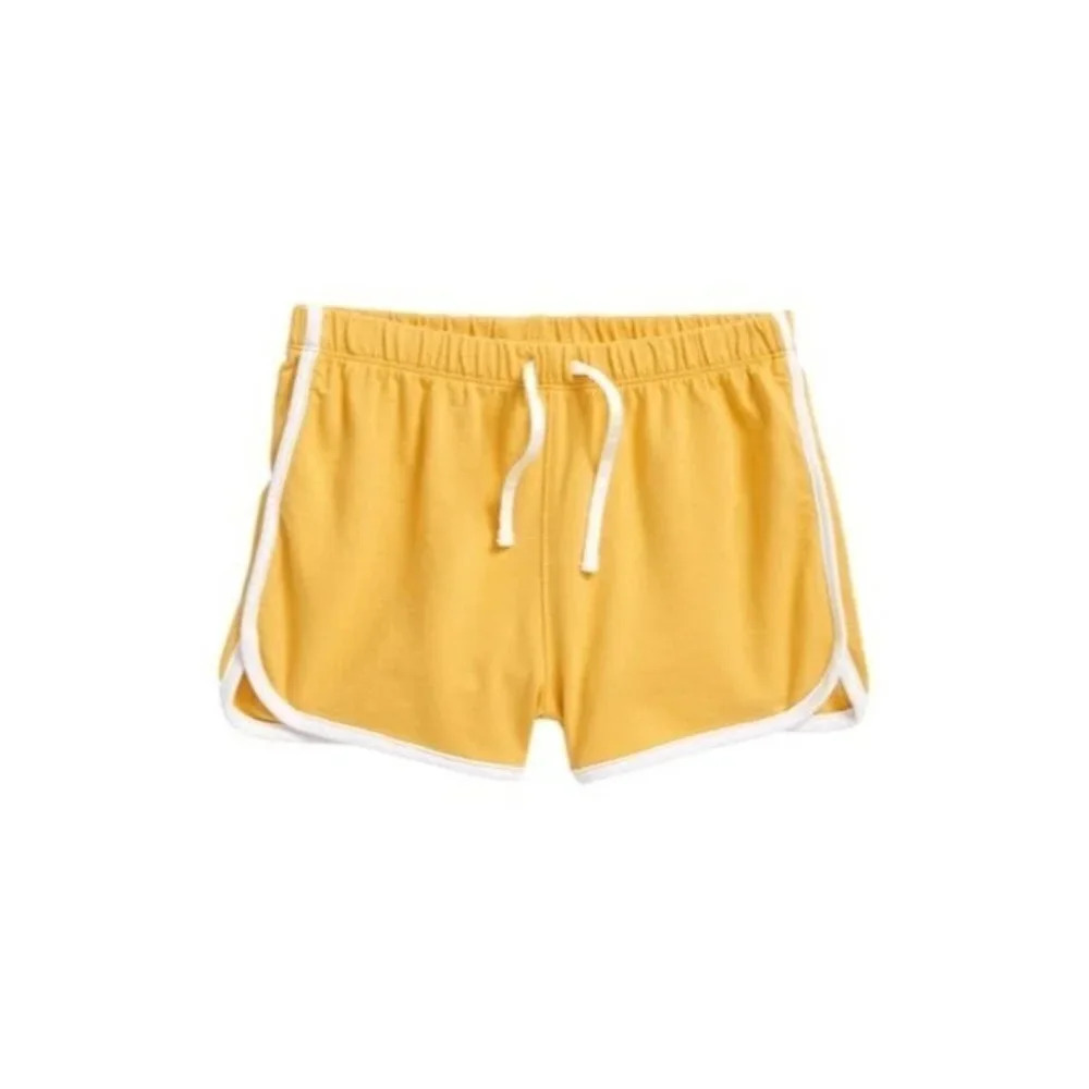 Tucker + Tate Kids' Dolphin Hem Classic Athletic‎ Shorts Yellow Mimosa SZ 2 NWT